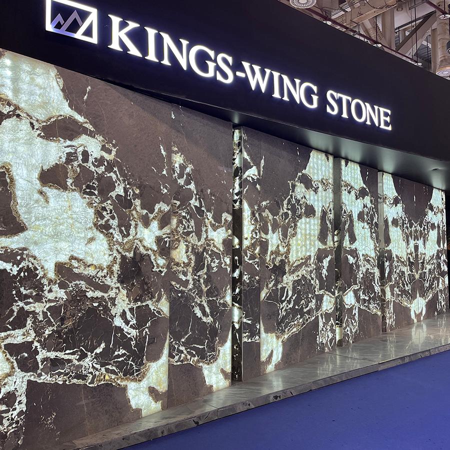 #Patagonia Grey Marble wall slab